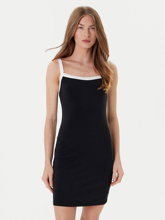Eleh Лятна рокля ESS250115 Slim Fit