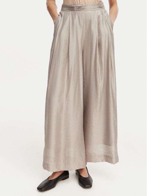 Eleh Текстилни панталони SS260269 Wide Leg