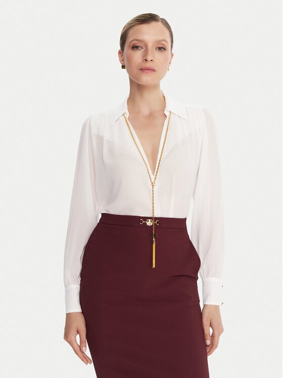 Elisabetta Franchi Блуза CA-133-57E2-V400 Regular Fit