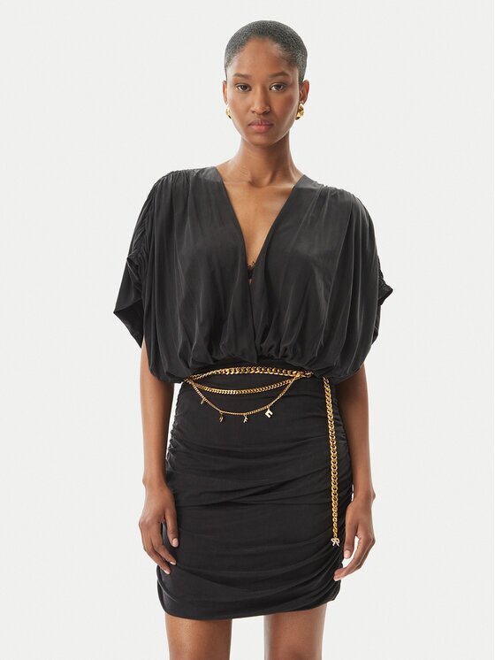Elisabetta Franchi Коктейлна рокля AB-765-51E2 Regular Fit
