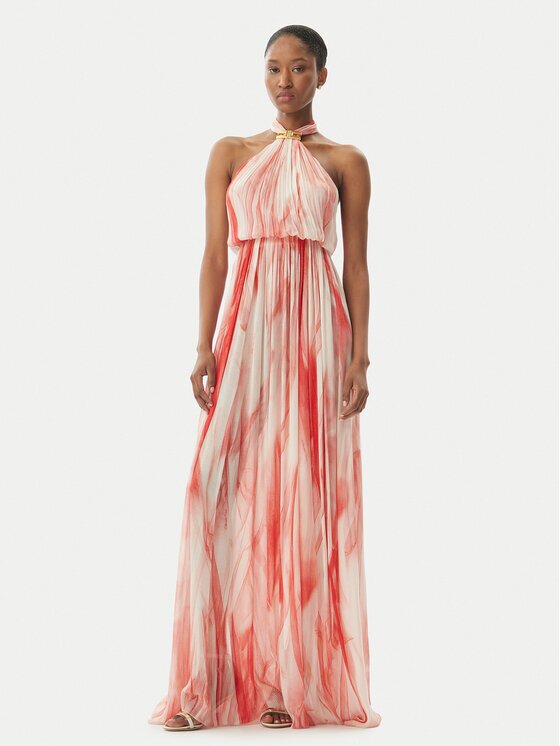Elisabetta Franchi Лятна рокля ABR4752E2 CP9 Regular Fit
