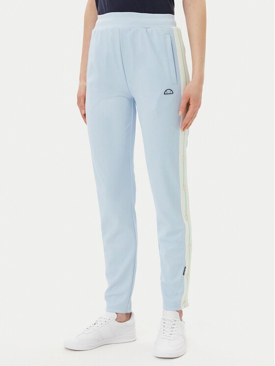 Ellesse Долнище анцуг Teodoro SGZ21974 Светлосиньо Slim Fit