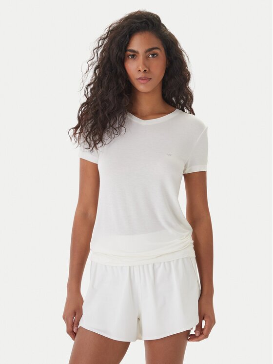 Emporio Armani Тишърт EW000409 AF19024 UC001 Regular Fit