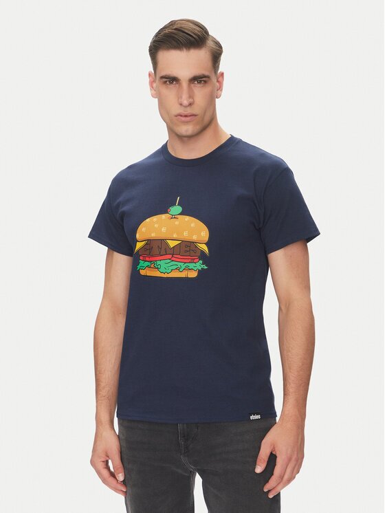 etnies Тишърт Burger 4130004128 Regular Fit