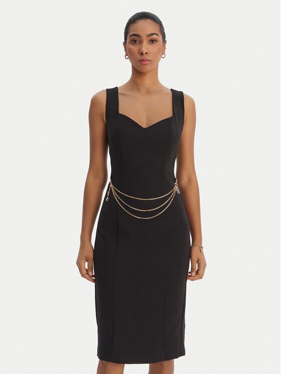 Fracomina Коктейлна рокля FR26SD2017W42901 Slim Fit