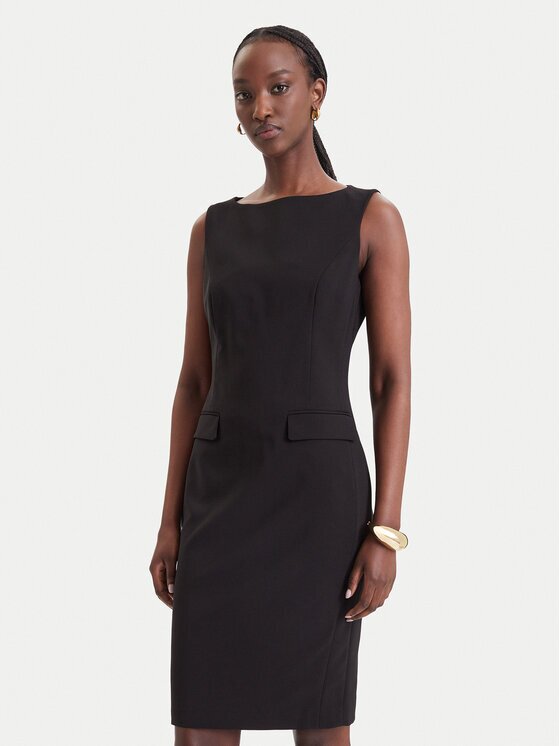 Fracomina Коктейлна рокля FR26WD2001W42901 Slim Fit
