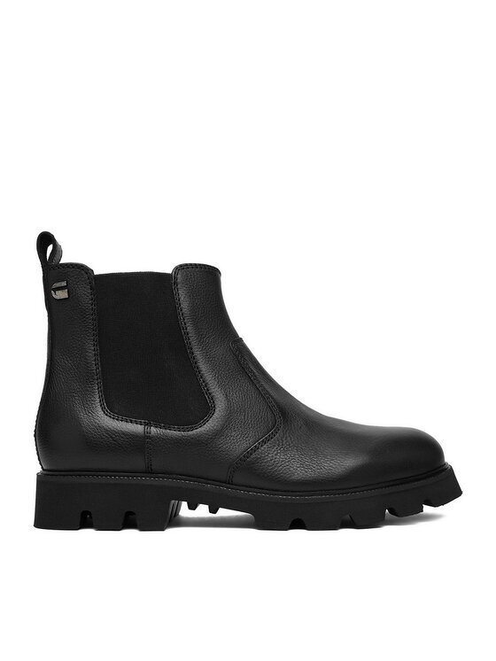 G-Star Raw Боти EO-ROWHIDE-02 MI08 Черен