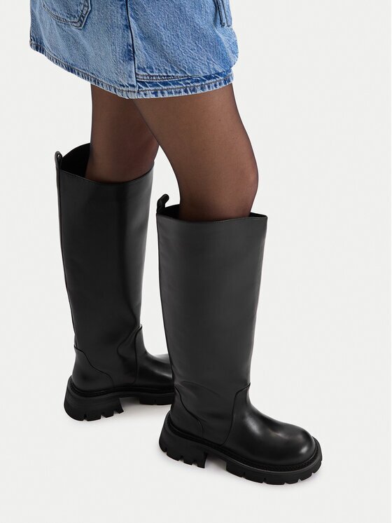 G-Star Raw Ботуши EO-GLCIE-GLC5559 Черен