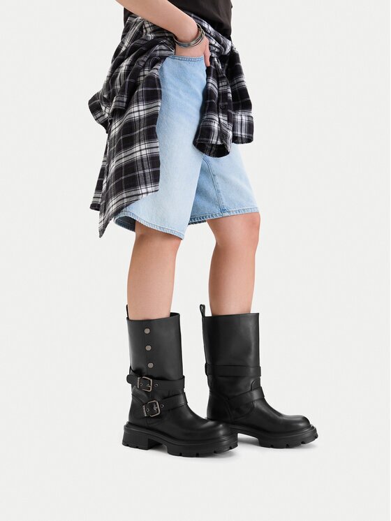 G-Star Raw Ботуши EO-GLCIEA-8137 Черен