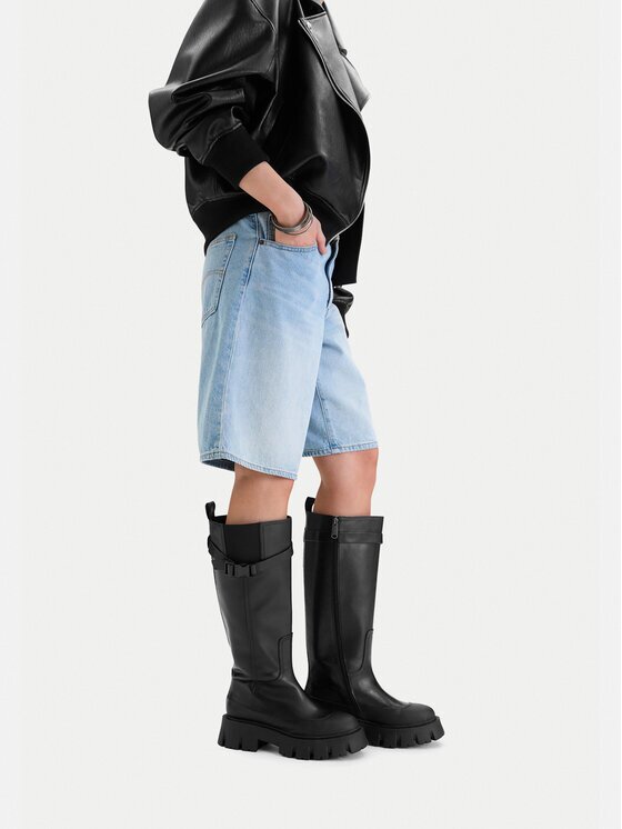 G-Star Raw Ботуши EO-GLCIEN-7001 Черен