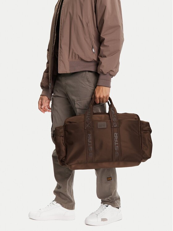 G-Star Raw Чанта за уикенд CEO-MARK-XC8190 Кафяв