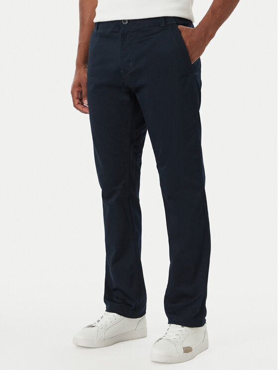 G-Star Raw Чино панталони Mosa D25547 5126 Тъмносин Straight Fit