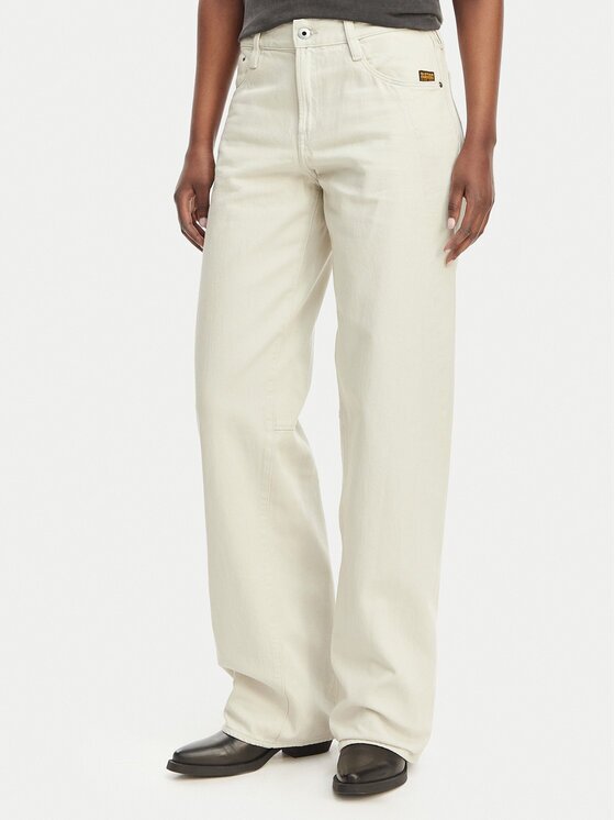 G-Star Raw Дънки Contor Barrel D27745-E361 Светлобежов Relaxed Fit