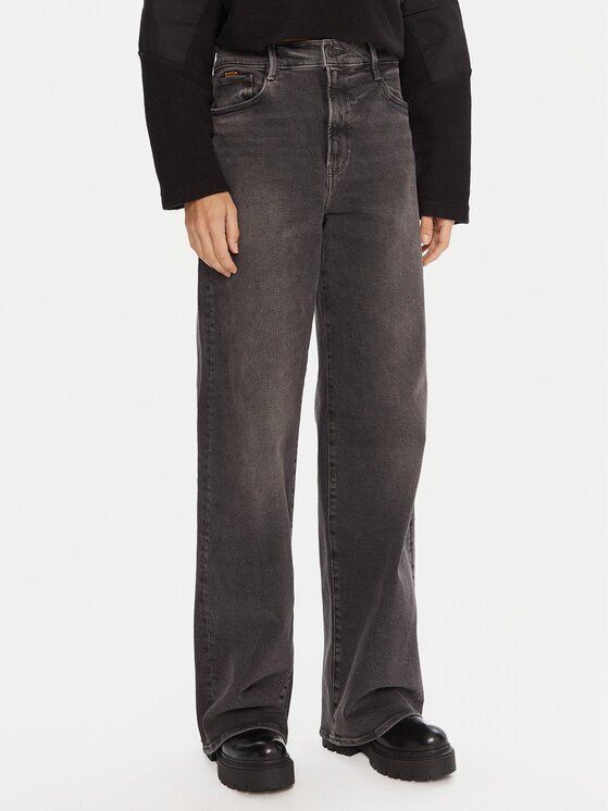 G-Star Raw Дънки Deck 2.0 D23591-D874 Сив Wide Leg