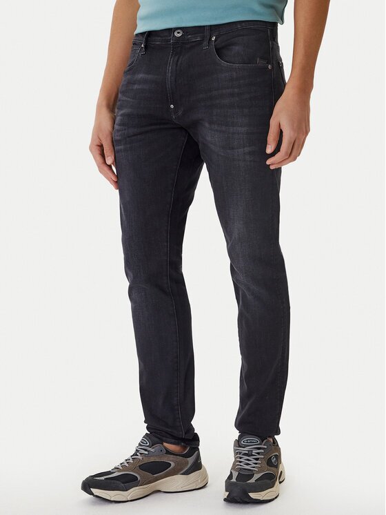 G-Star Raw Дънки Revend 51010-A634 Сив Skinny Fit
