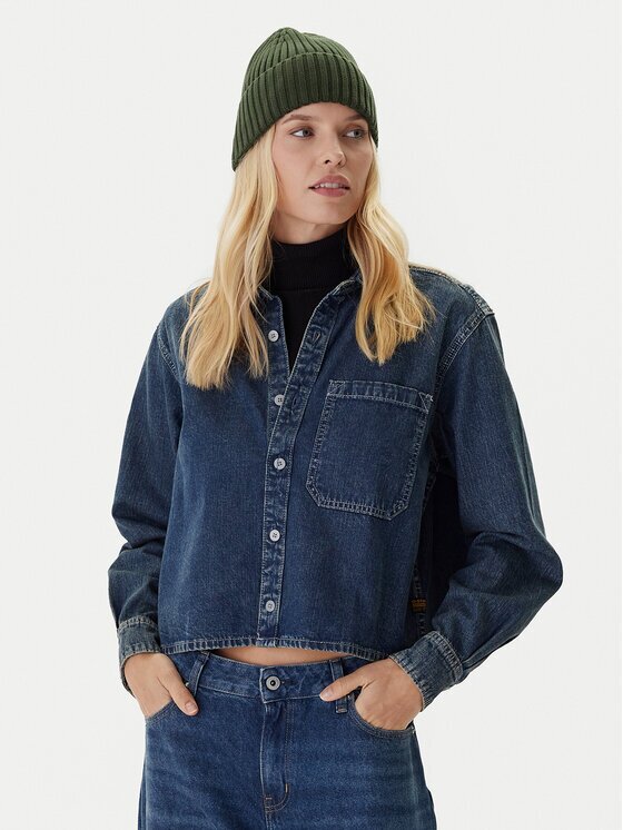 G-Star Raw дънкова риза D26801-D777 Цветен Boxy Fit