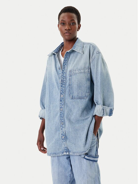 G-Star Raw дънкова риза D27695-D788 Oversize