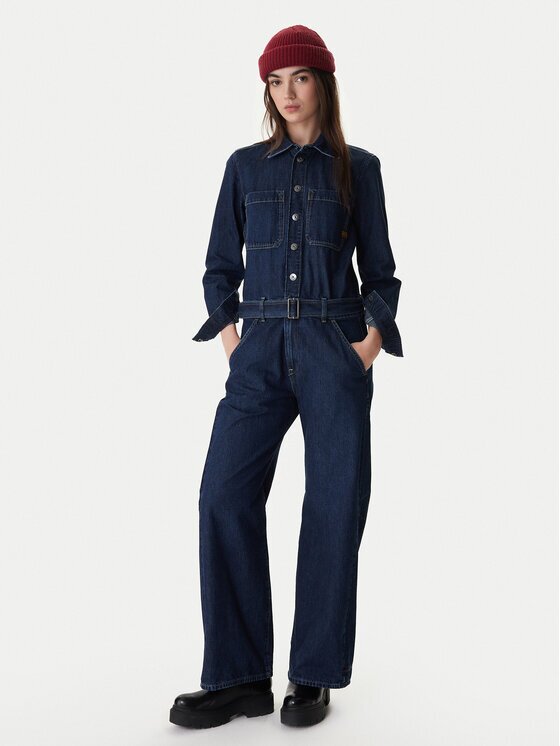 G-Star Raw Гащеризон D26877-E090 Тъмносин Relaxed Fit