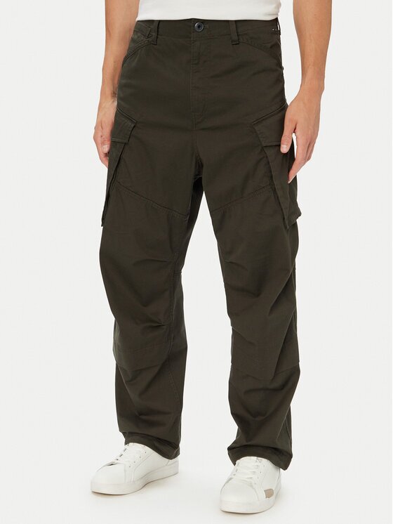 G-Star Raw Карго панталони Rovic 3D D30010 5126 Тъмносив Relaxed Fit