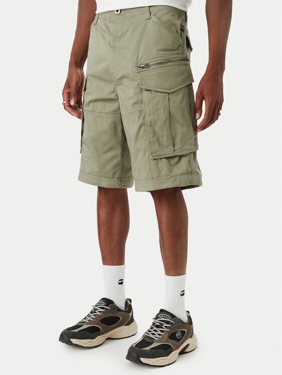 G-Star Raw Шорти от плат Rovic D08566-5126 Зелен Tapered Fit