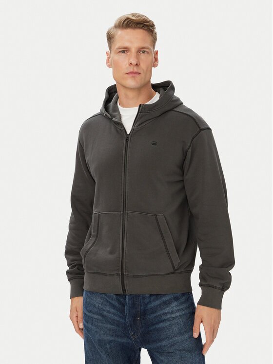 G-Star Raw Суитшърт Unit D30718 D969 Черен Regular Fit