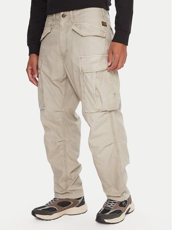 G-Star Raw Текстилни панталони MA1 Cargo D26945-D388 Бежов Regular Fit