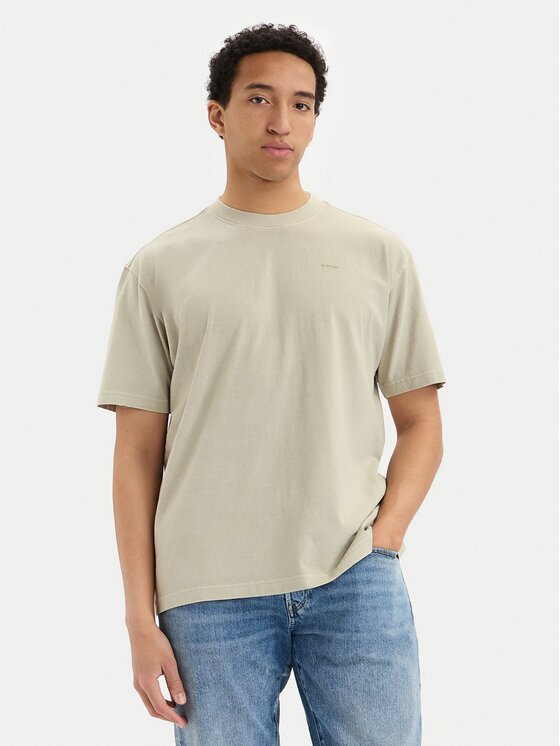 G-Star Raw Тишърт Base D28588-E517 Бежов Regular Fit