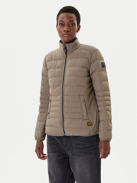 G-Star Raw Зимно яке Foundation D26954-D518 Зелен Regular Fit