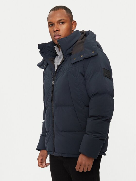 G-Star Raw Зимно яке G- Whistler D25345-D518 Тъмносин Regular Fit
