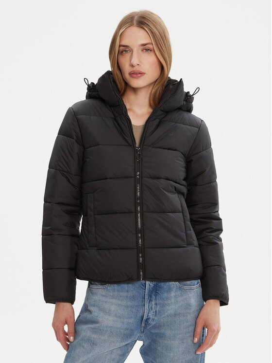 G-Star Raw Зимно яке Meefic D25193-B958 Черен Regular Fit