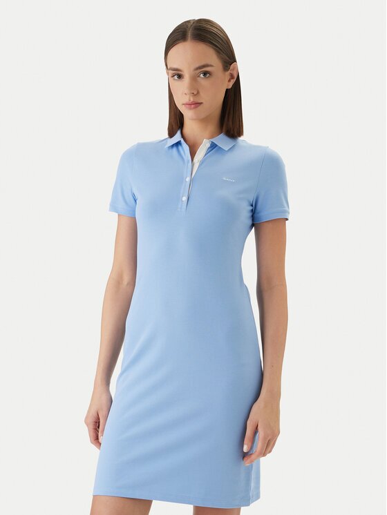 Gant Ежедневна рокля 4201468 Slim Fit