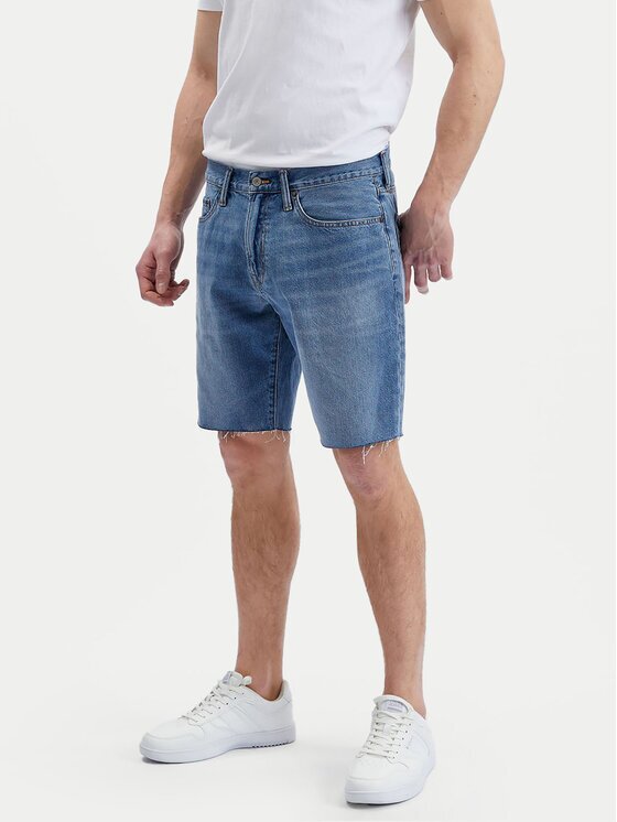 GAP Дънкови шорти 602502-00 Straight Fit