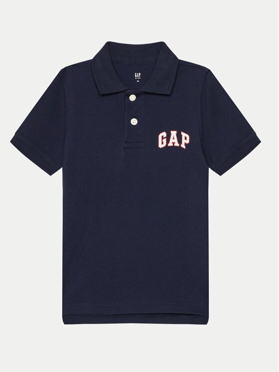 GAP Тениска с яка и копчета 843607-00 Regular Fit