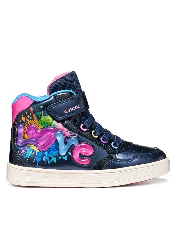 Geox Сникърси J Skylin Girl J668WB 0NFKC C4243 S