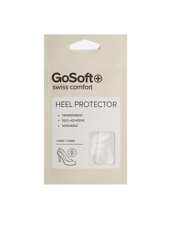 Go Soft Силиконови пластири за пети CEO_SMALL GEL HEEL PROTECTOR_AW26 Безцветен