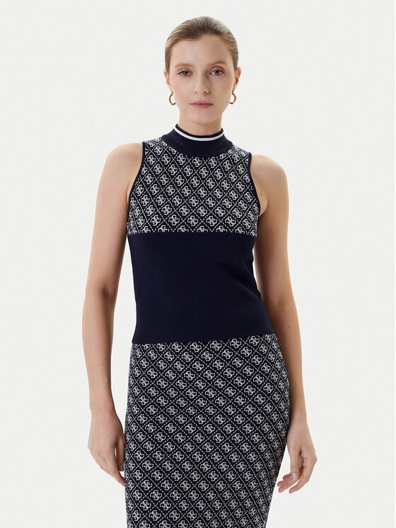 Guess Блуза W3YR26 Z37K0 Slim Fit