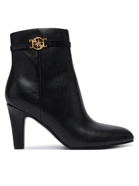 Guess Боти FLFOTI LEA10 Черен
