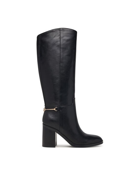 Guess Ботуши FLFGRI LEA11 Черен