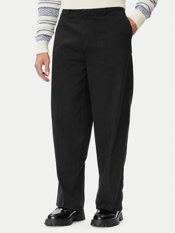 Guess Чино панталони M5YB60 WGCV1 Wide Leg