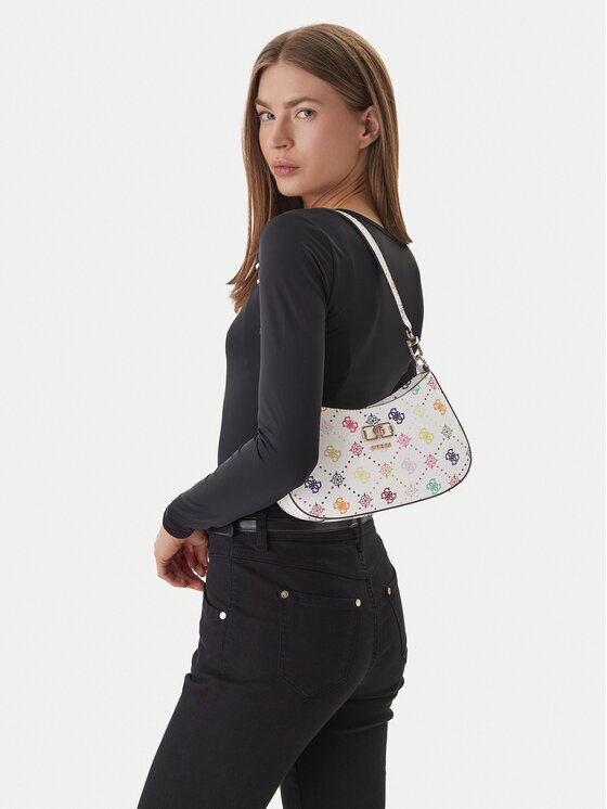 Guess Дамска чанта Emelie Logo HWGM99 28180