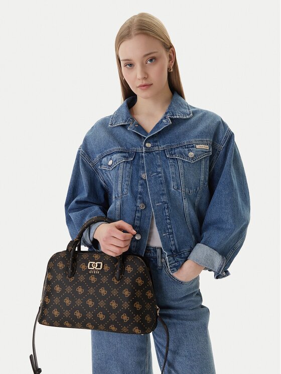 Guess Дамска чанта Emelie Logo HWGP99 28060