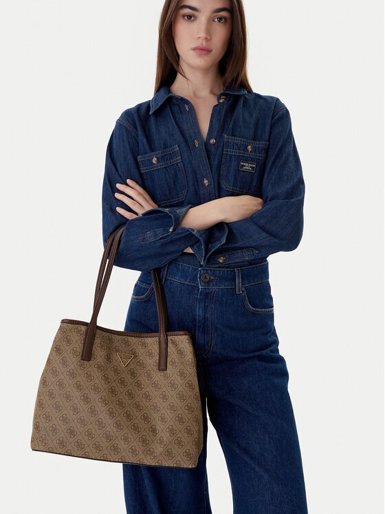 Guess Дамска чанта Victtoria HWESG9 51428