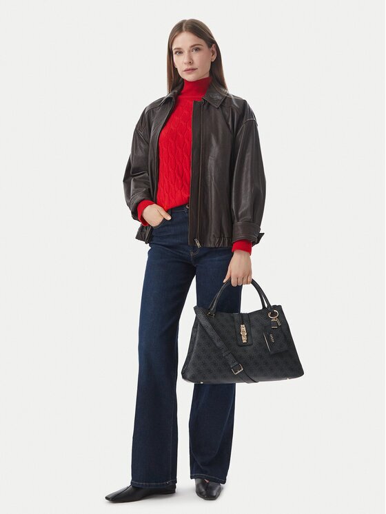 Guess Дамска чанта Yvonne Logo HWSG23 78220