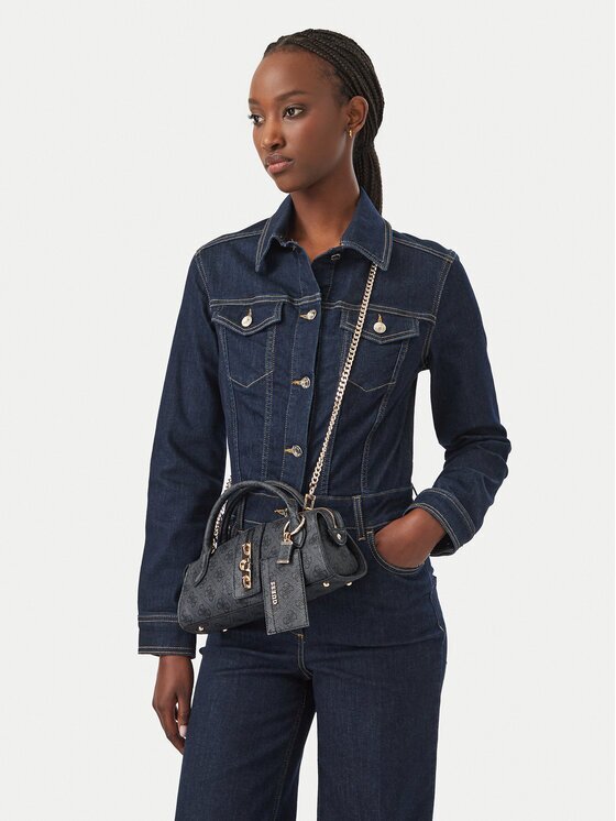 Guess Дамска чанта Yvonne Logo Mini HWSG23 78760