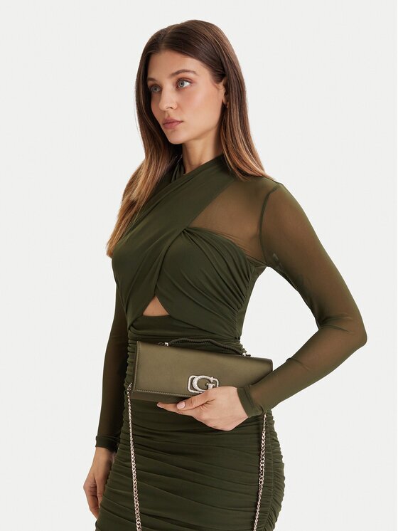 Guess Дамска чанта Zalina Mini HWSG93 50720