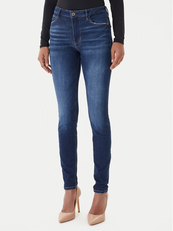 Guess Дънки W2YA46 D4Q03 Skinny Fit