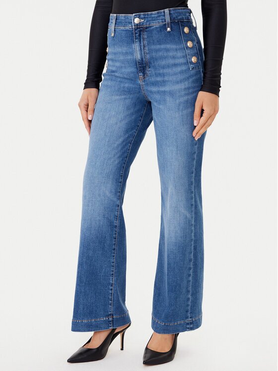 Guess Дънки W5GA0P D5Q01 Wide Leg