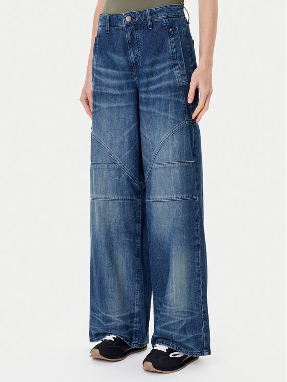 Guess Дънки W5YA2F D5R0D Baggy Fit