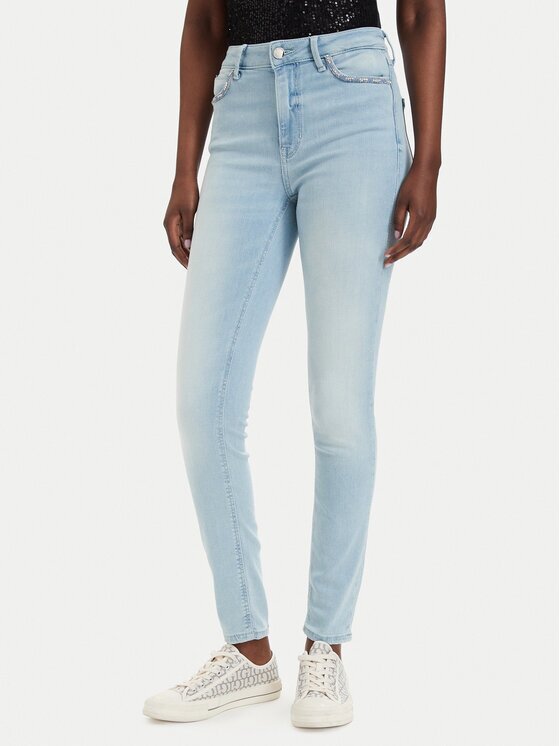 Guess Дънки W6GA46 D0688 Skinny Fit