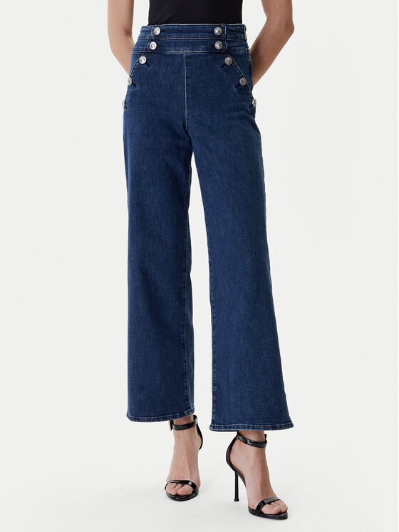 Guess Дънки W6RA3R D0910 Wide Leg